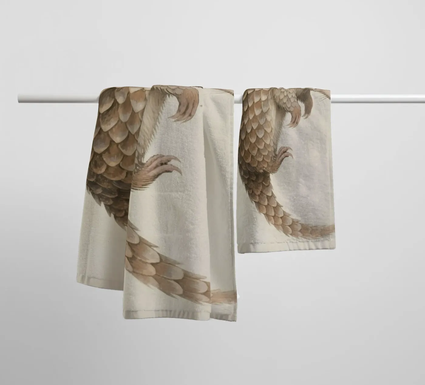 Schubdier badhanddoek van knowledge