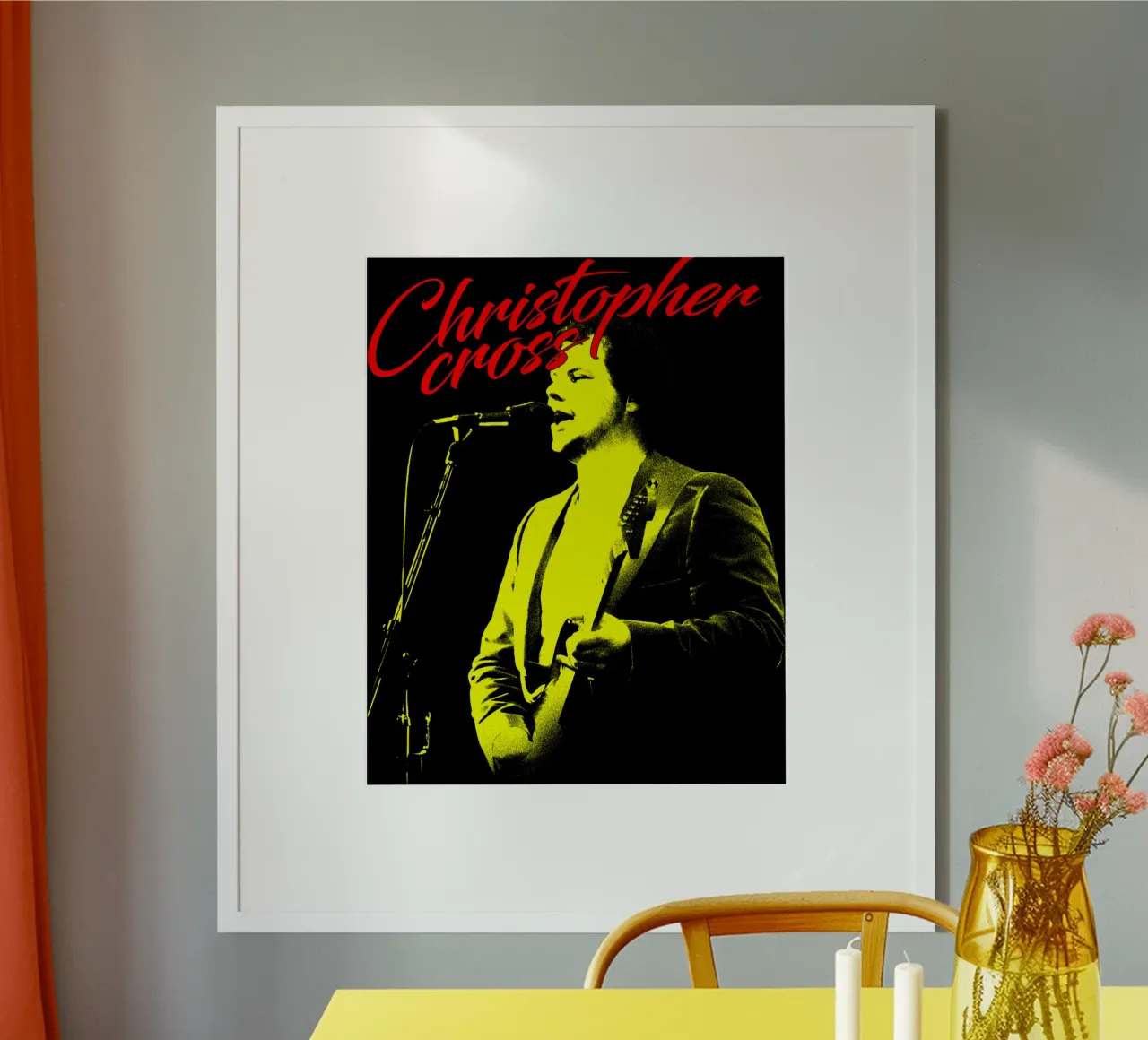 El mejor cantante Christopher Cross poster de igoshdesigns
