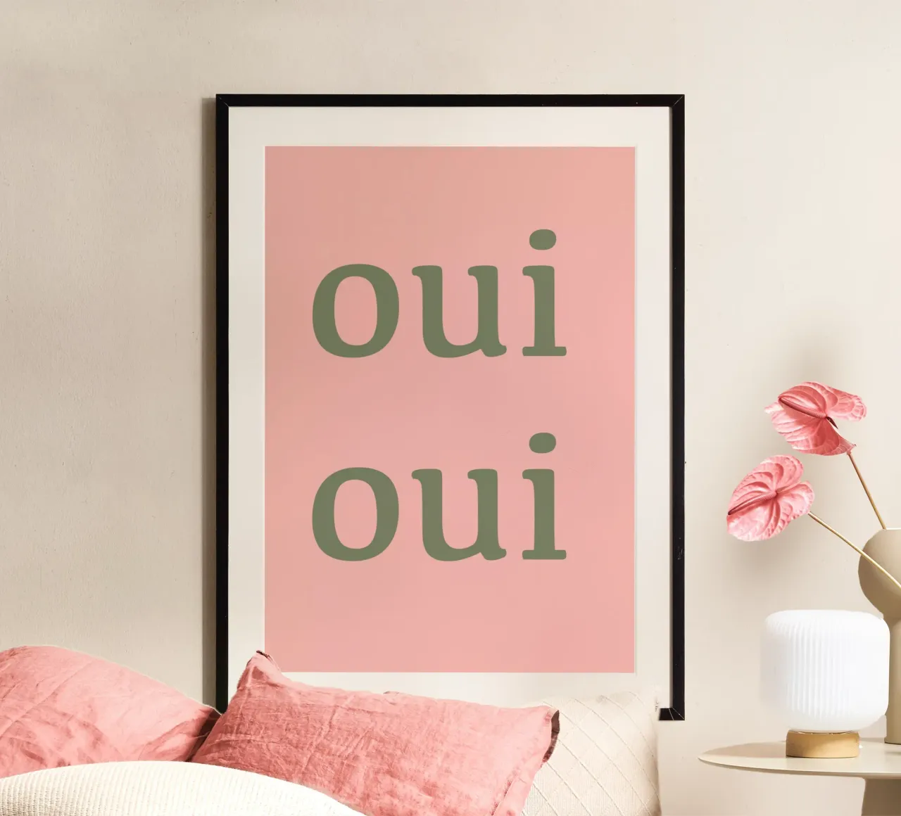 Oui Oui Typographie française design hahnemühle de Proper job studio