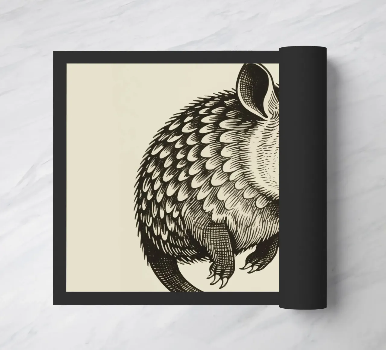 Aardvark doormat by knowledge