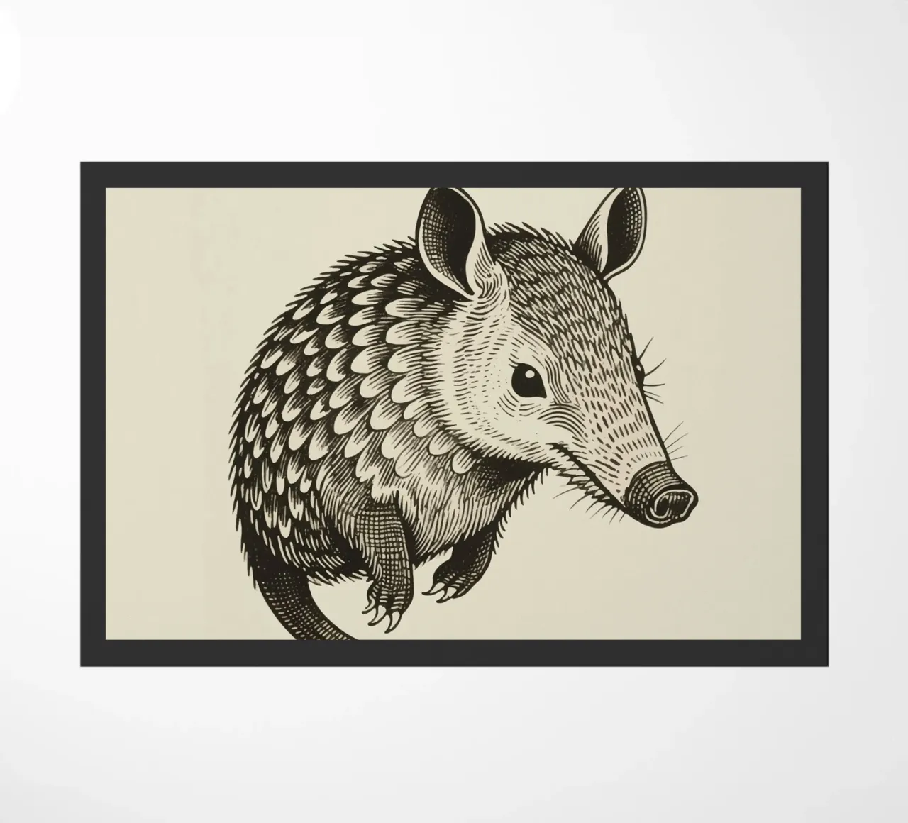 Aardvark doormat by knowledge