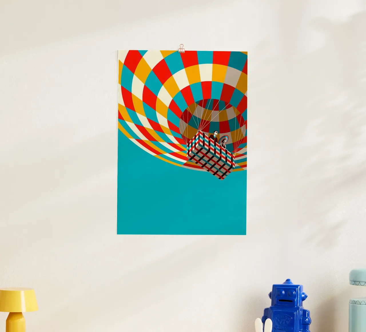 square balloon poster da sunity