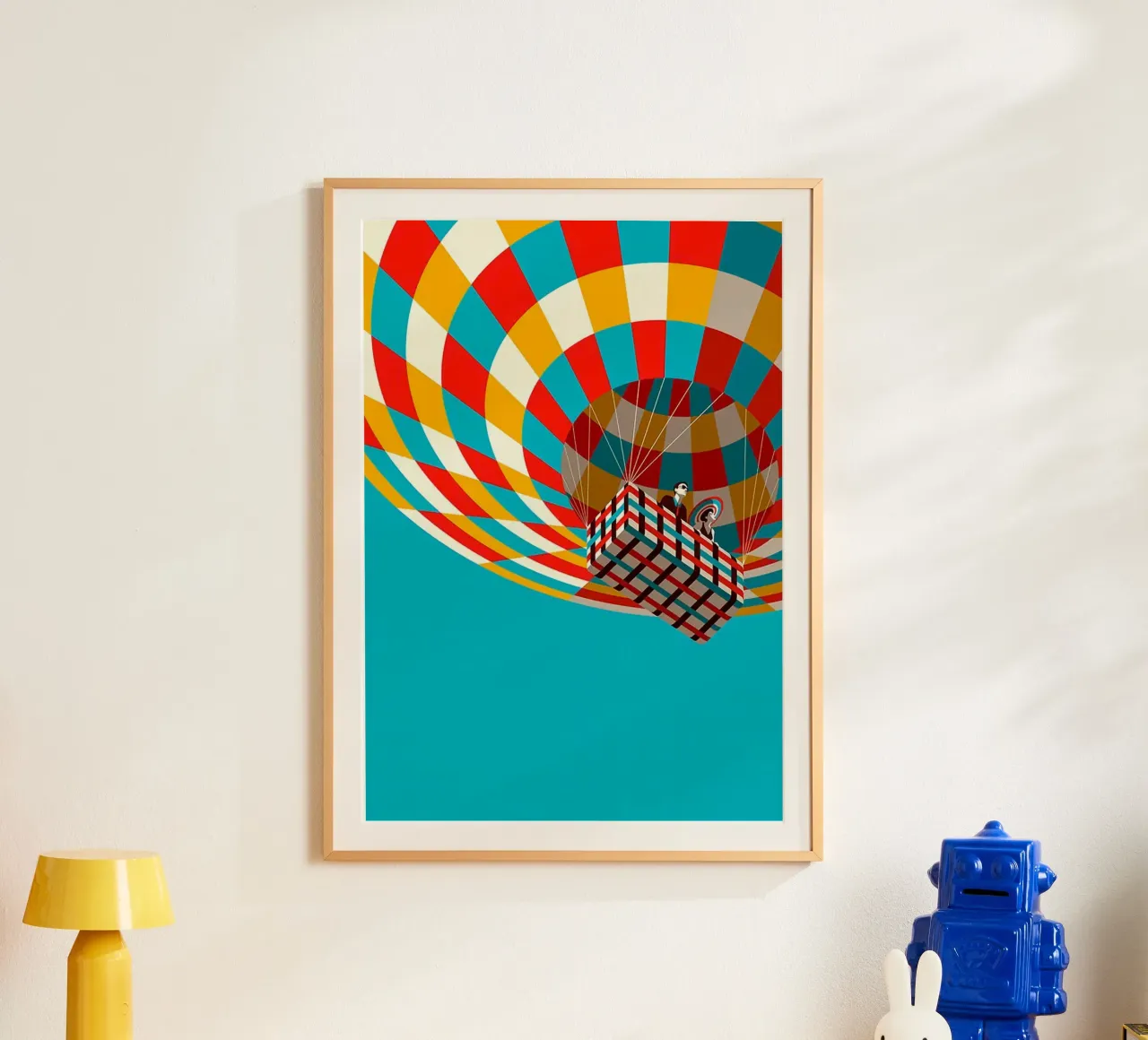square balloon poster da sunity