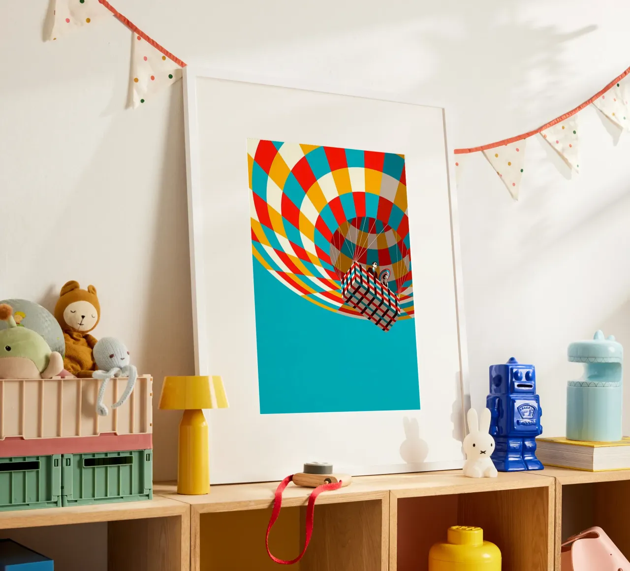 square balloon poster da sunity