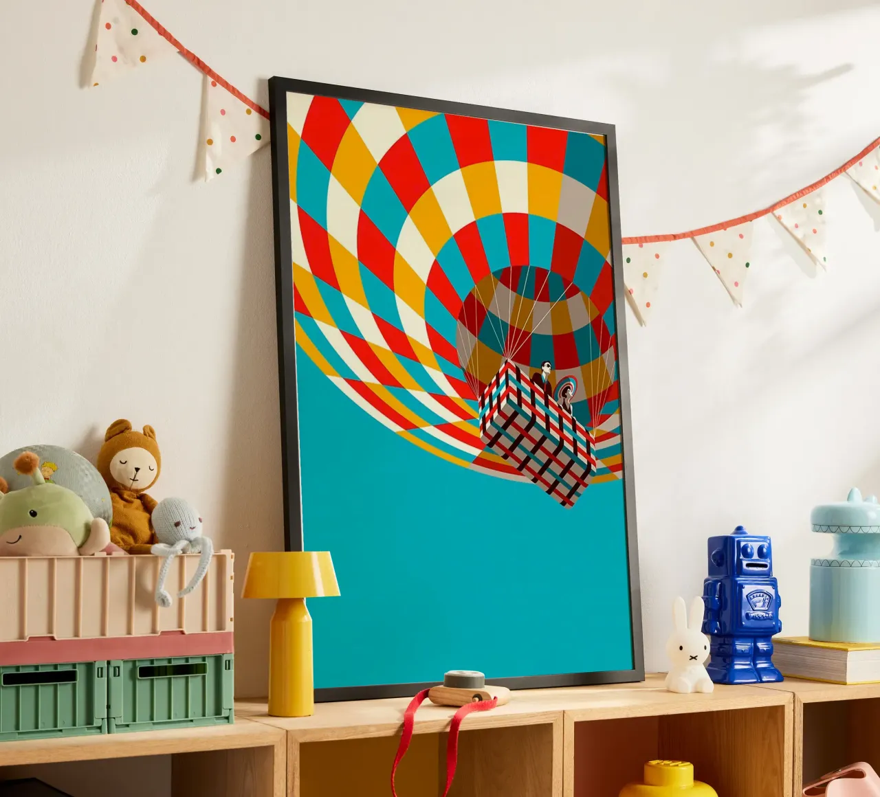 square balloon poster da sunity