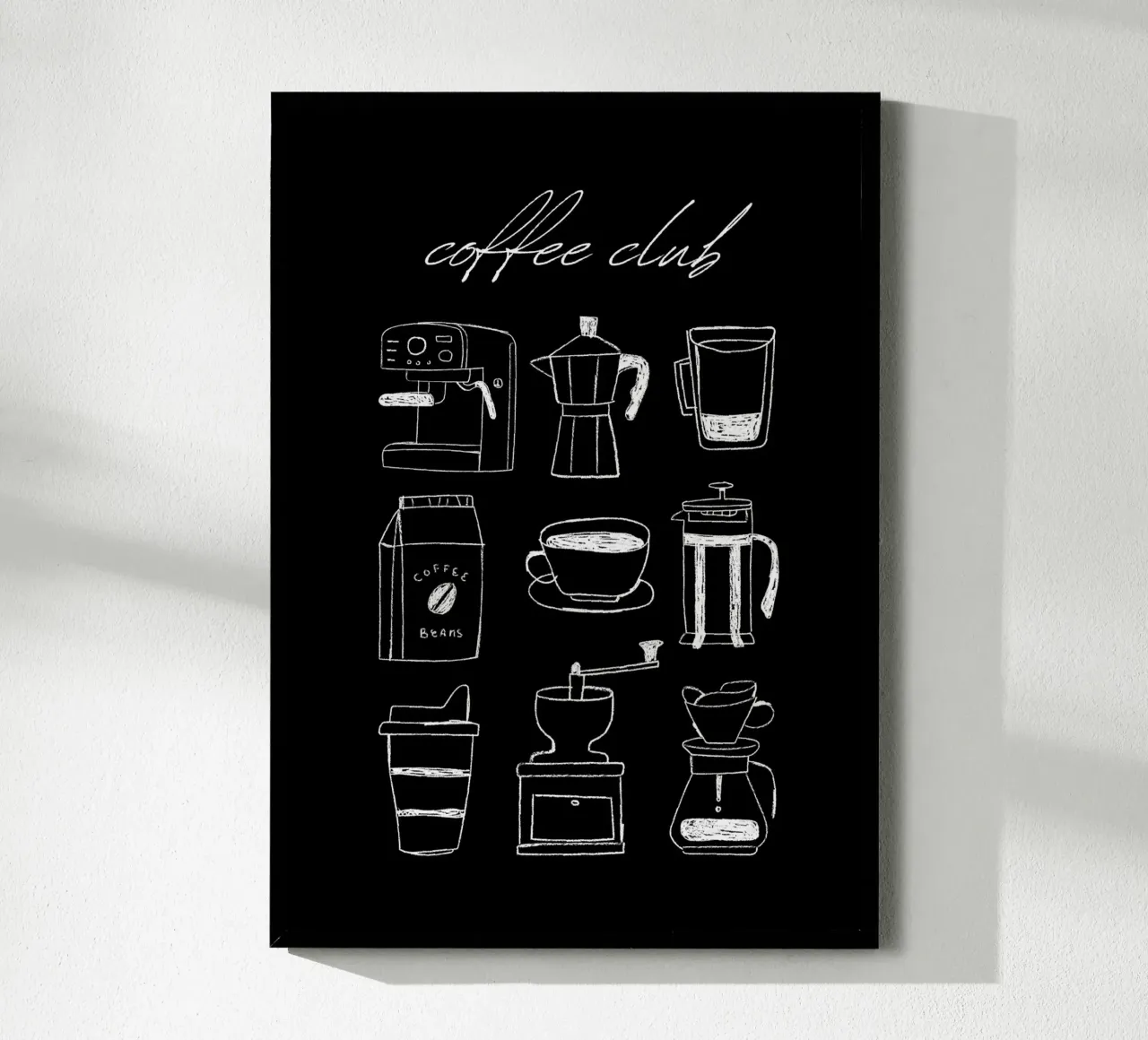 Coffee Club poster da DigiWunderwerk