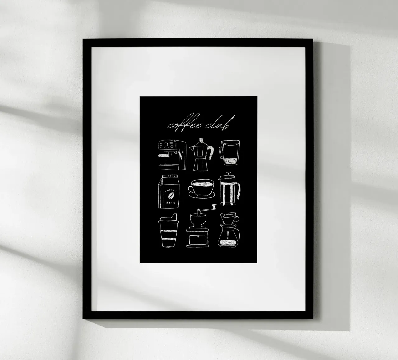 Coffee Club poster da DigiWunderwerk