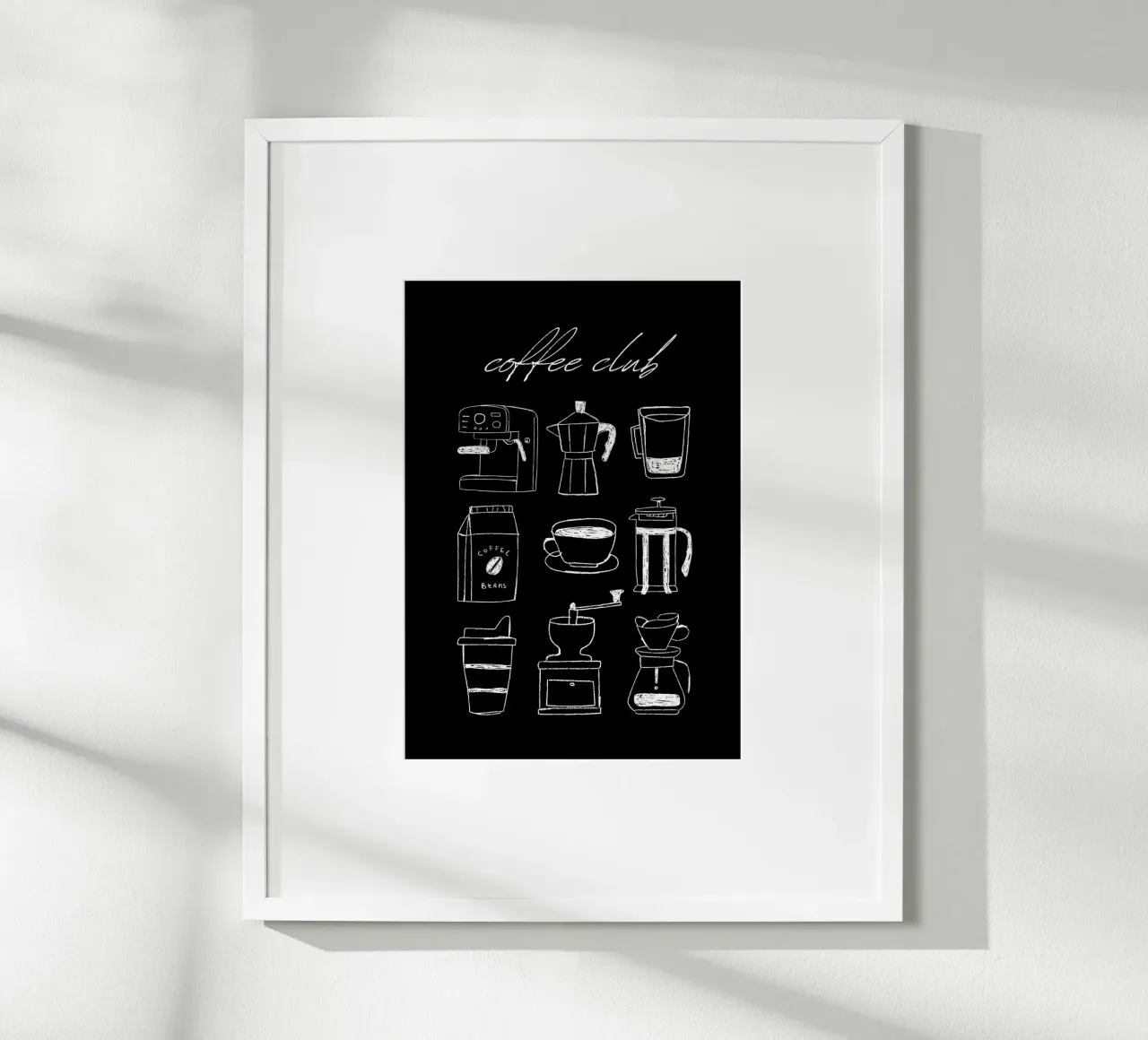 Coffee Club poster da DigiWunderwerk