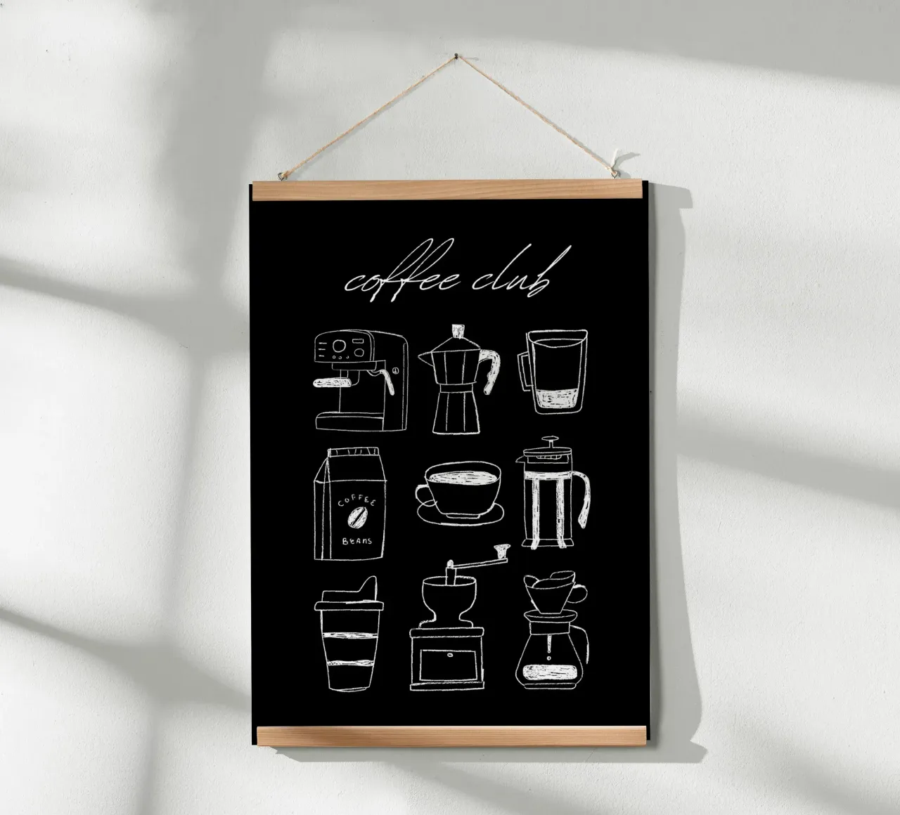 Coffee Club poster da DigiWunderwerk