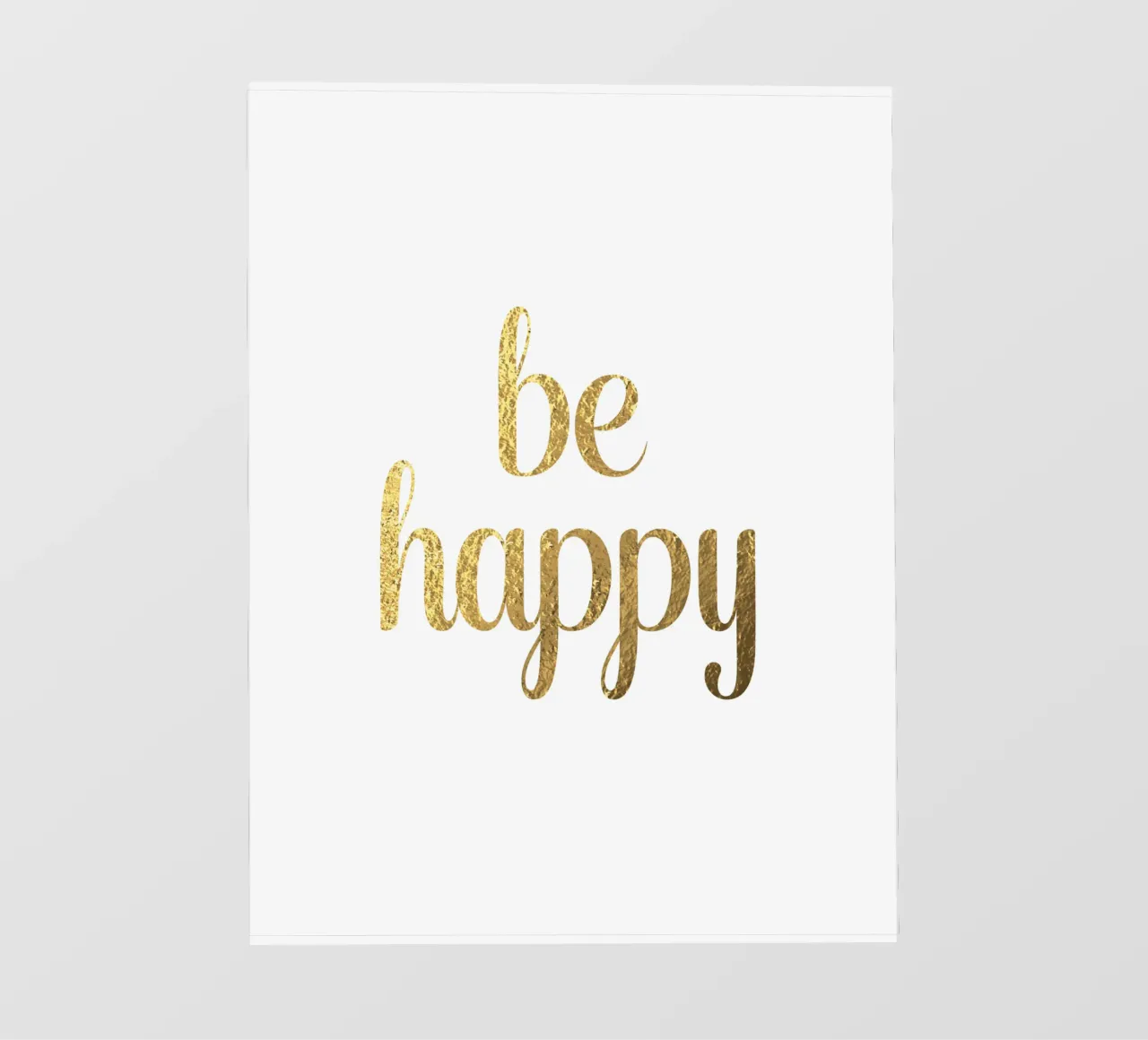 Be happy pellicola backlit da PinkCandyWalls