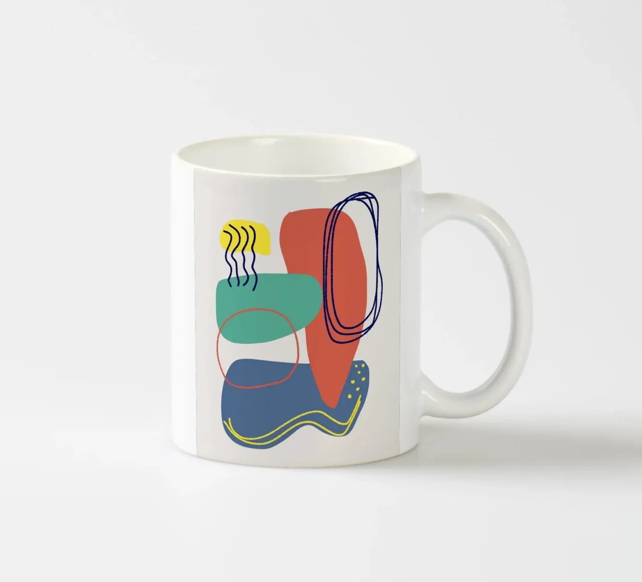 Mix di tre colori 02 tazza in ceramica da Little Dean