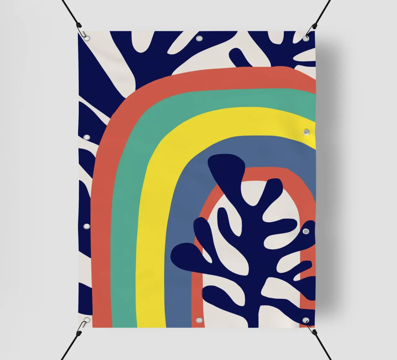 Miscela di tre colori 03 telo in pvc da Little Dean