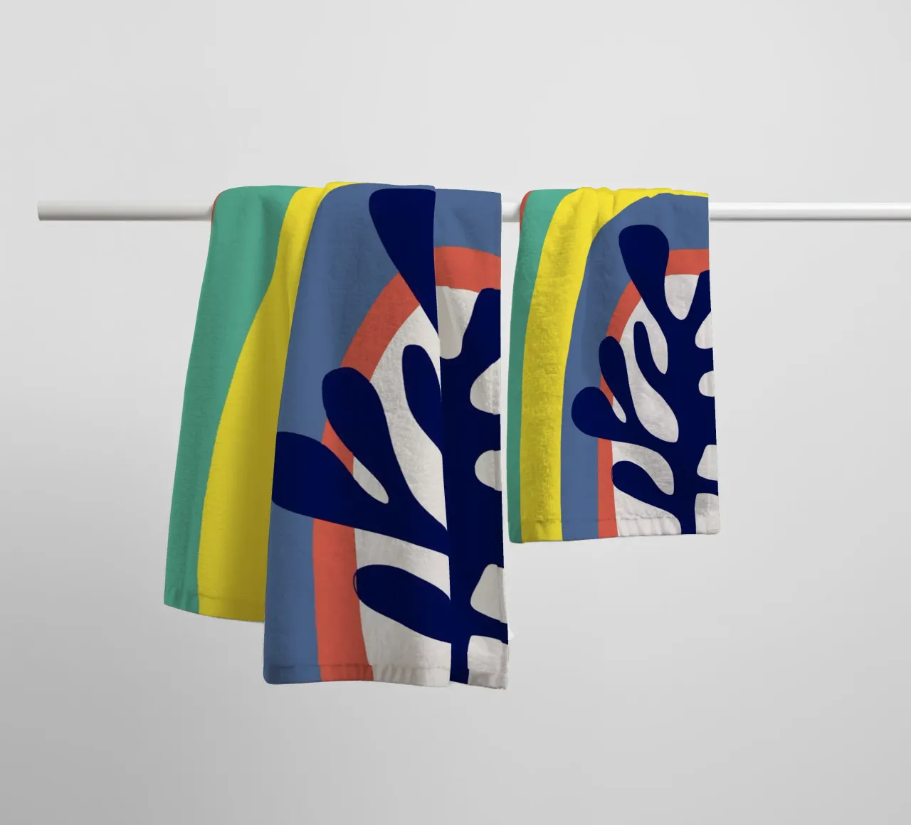 Miscela di tre colori 03 asciugamano da bagno da Little Dean