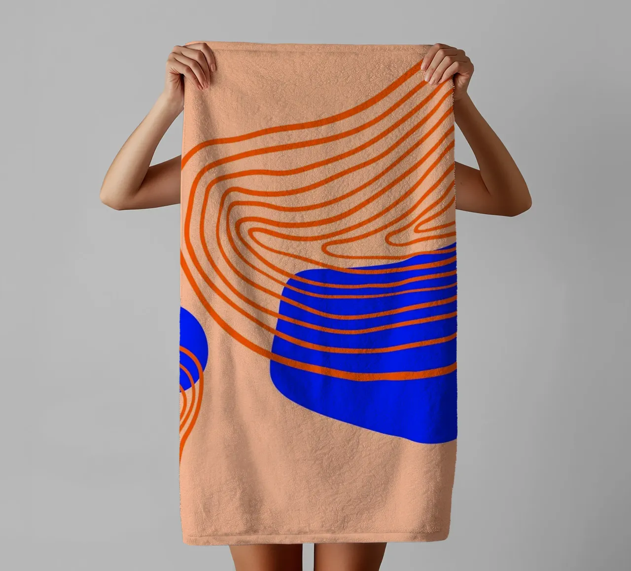 Beans badhanddoek van kludge