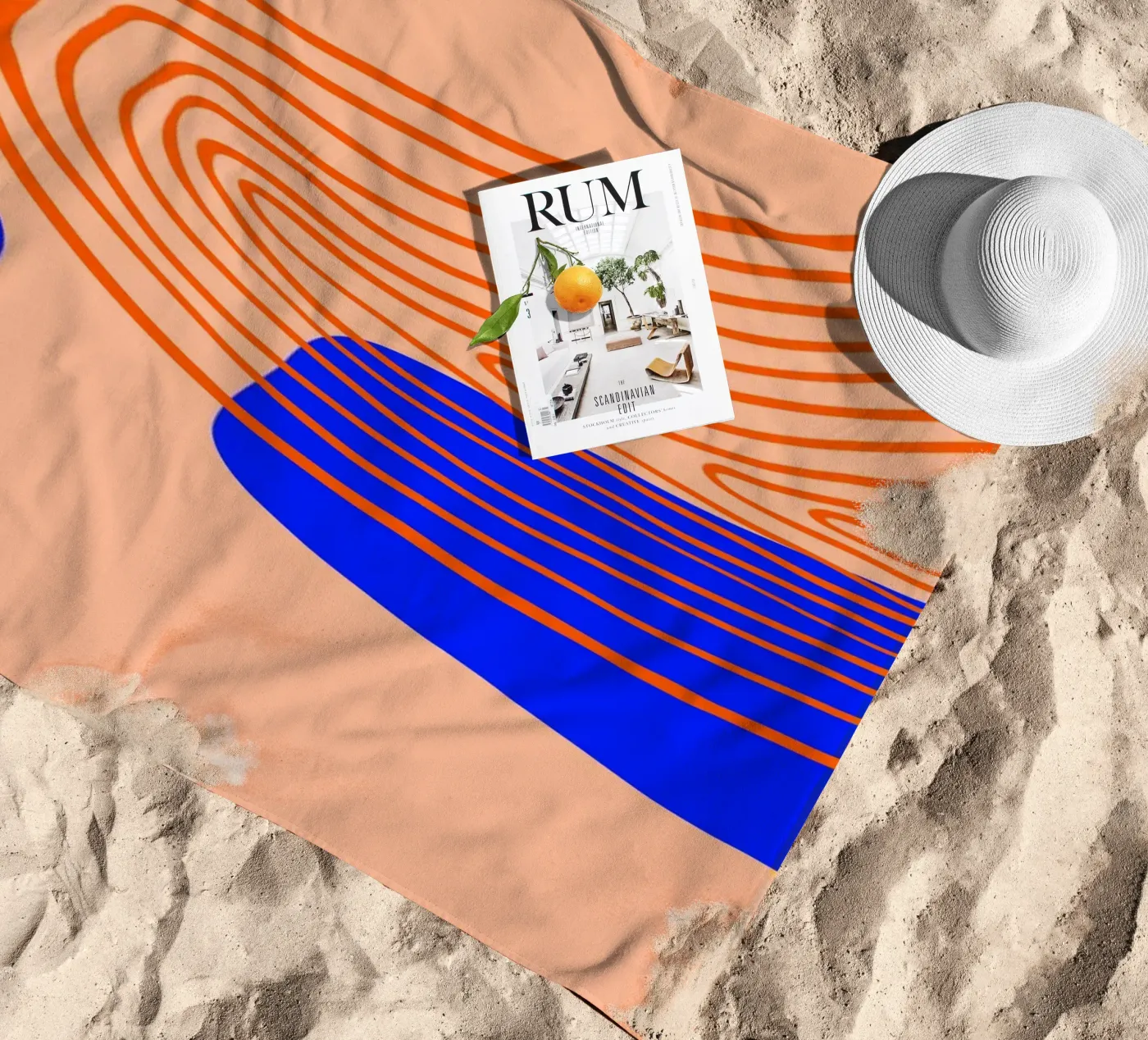 Beans strandhanddoek van kludge