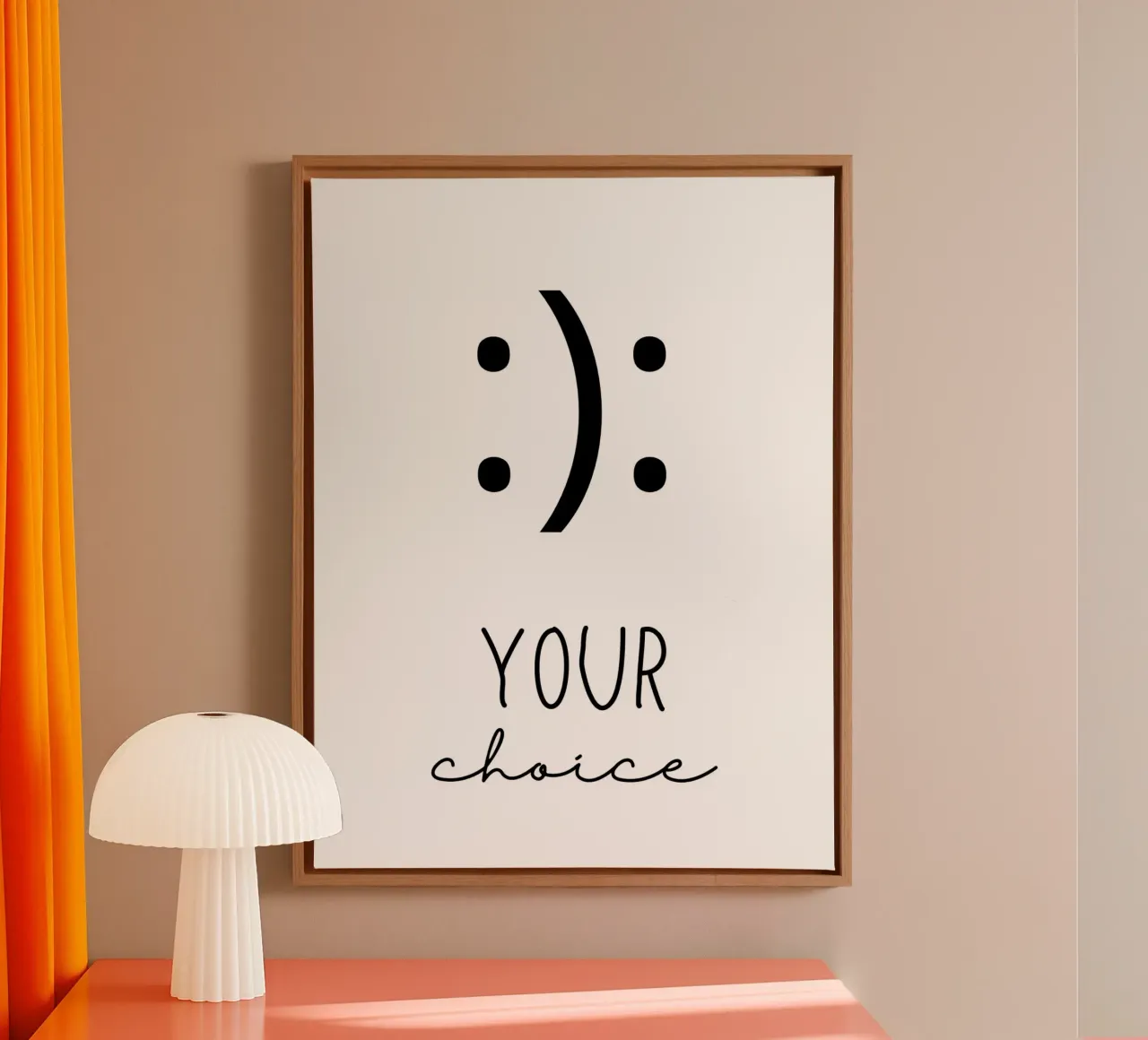 Your choice tela con Cornice a cassetta da PinkCandyWalls