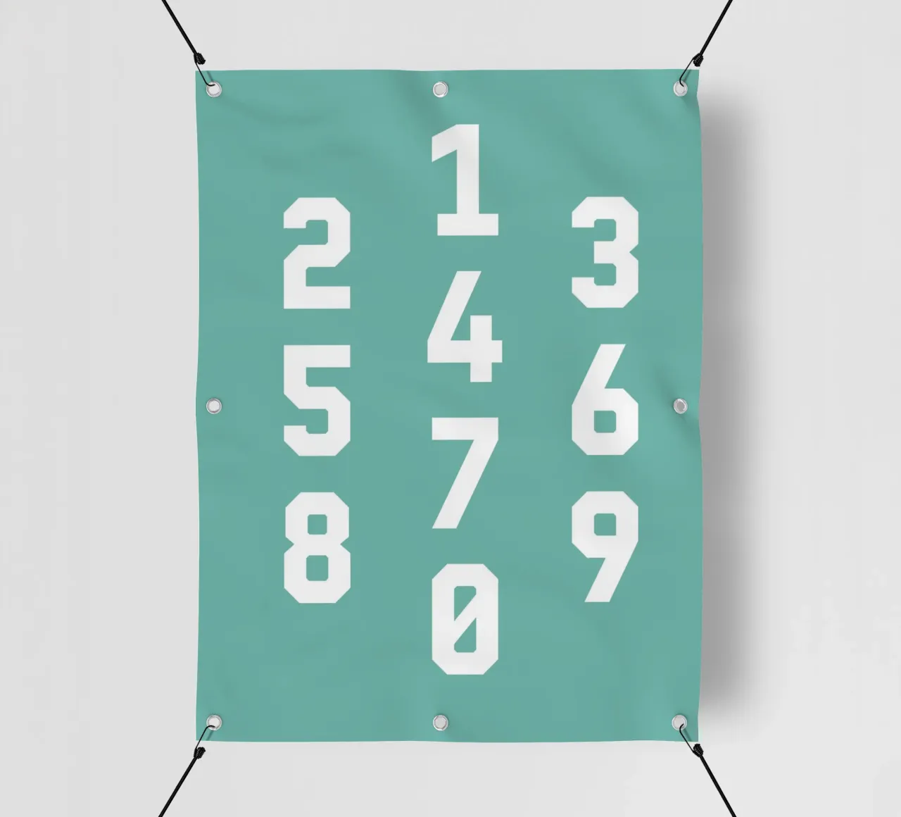 Typography Numbers #5 telo in pvc da kathrinmay