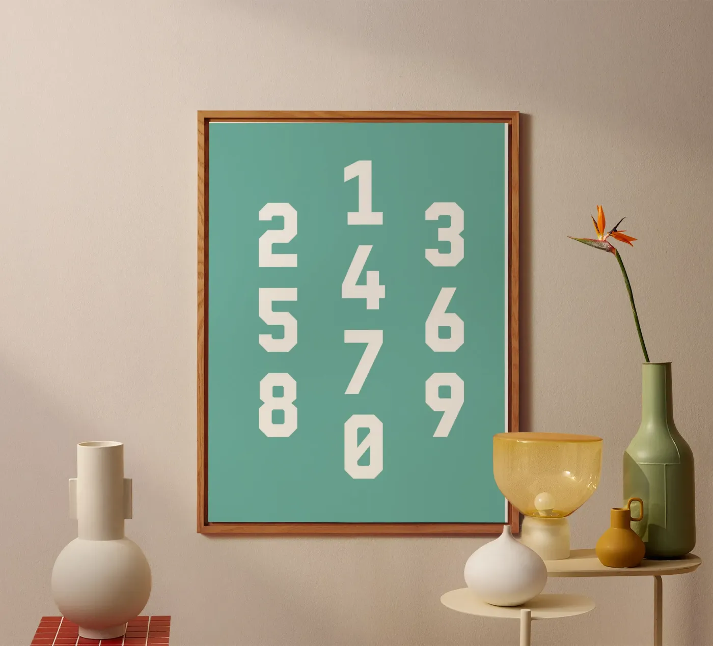 Typography Numbers #5 pannello forex da kathrinmay