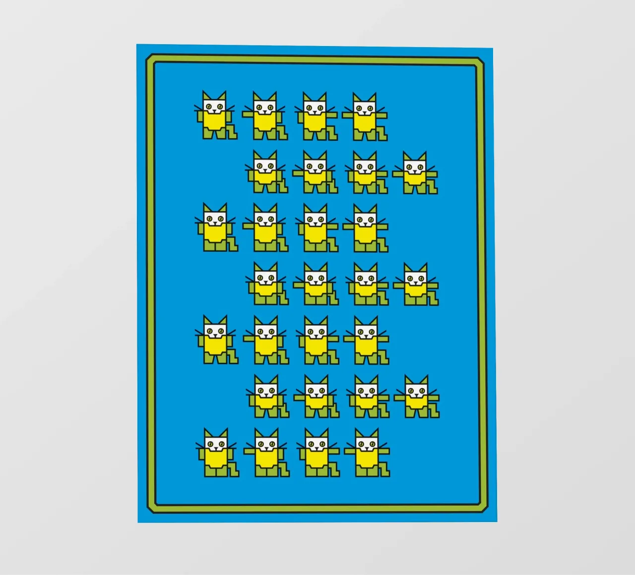 Catroid Pattern backlit folie van kathrinmay