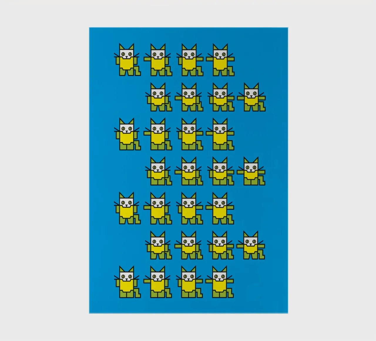 Catroid Pattern notebook by kathrinmay