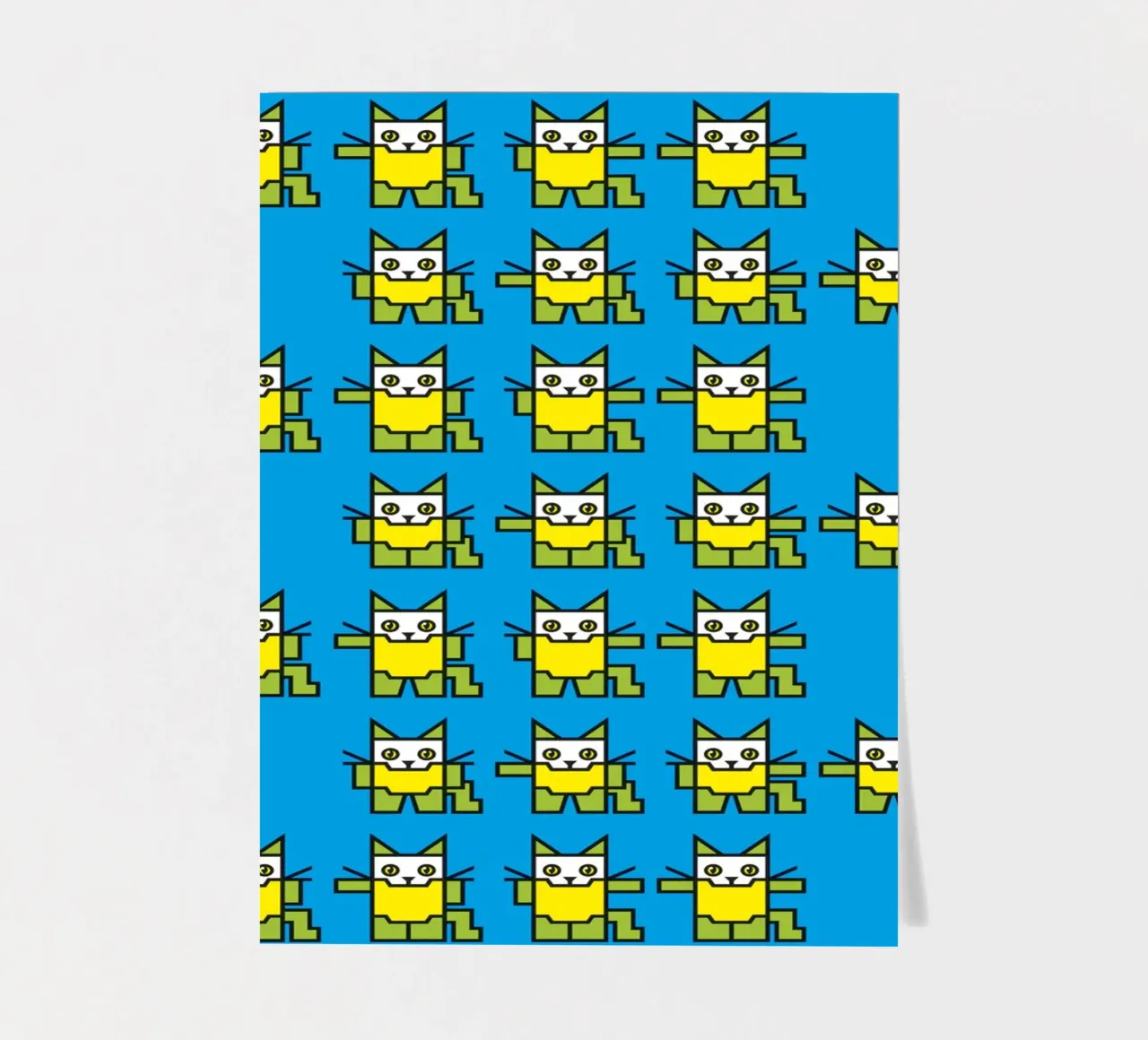 Catroid Pattern stickervel van kathrinmay