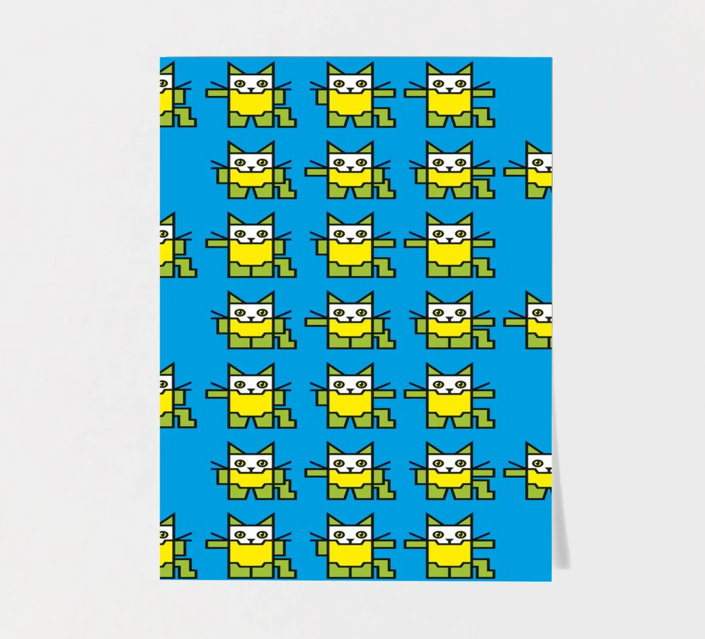 Catroid Pattern stickervel van kathrinmay