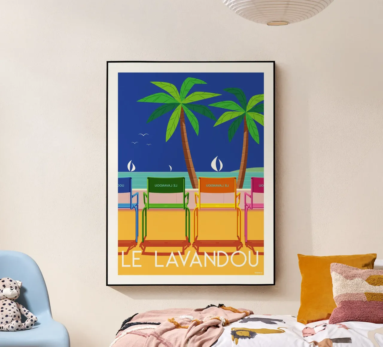 Le Lavandou plexiglass da Raphaël Delerue