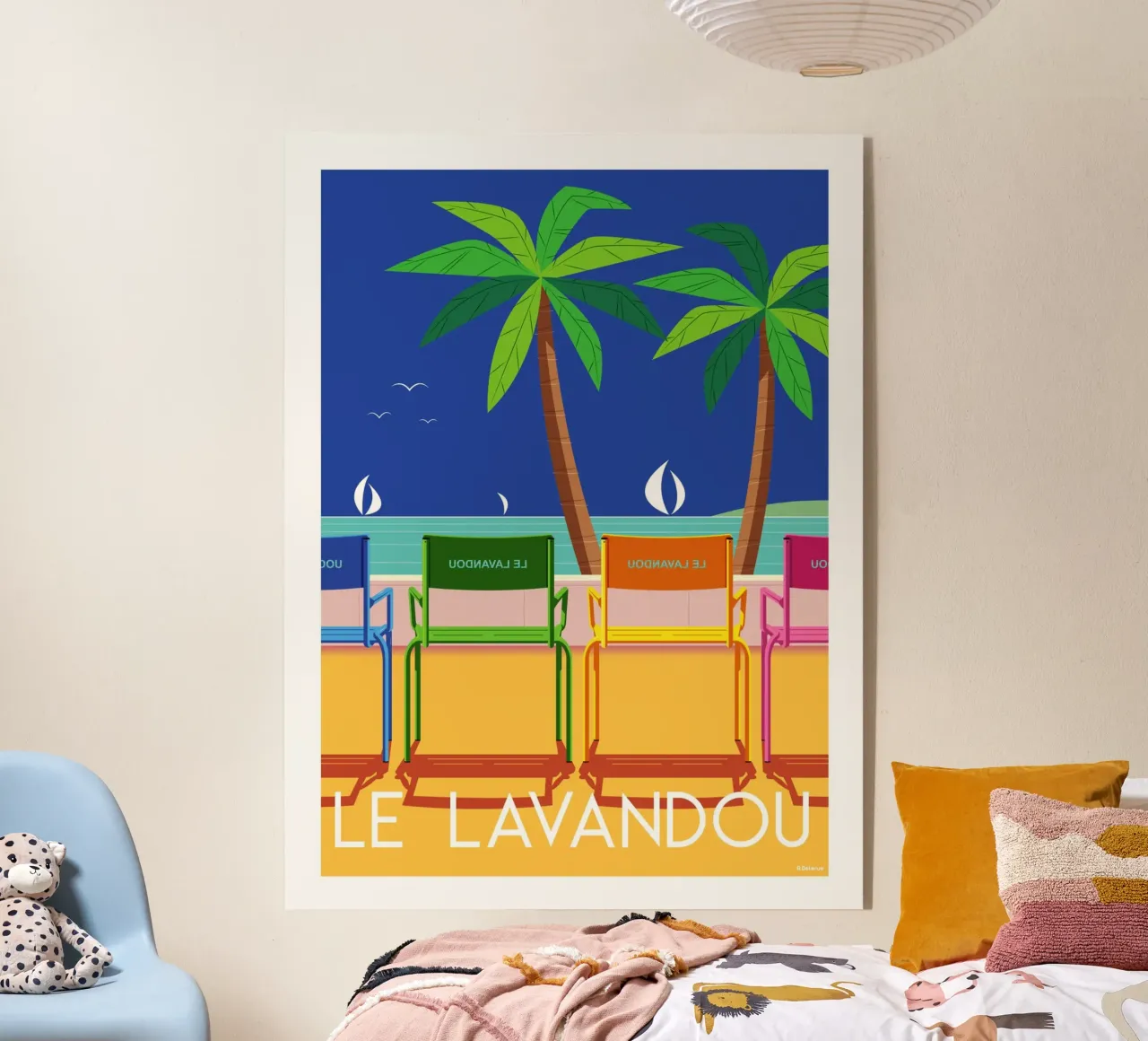 Le Lavandou plexiglass da Raphaël Delerue