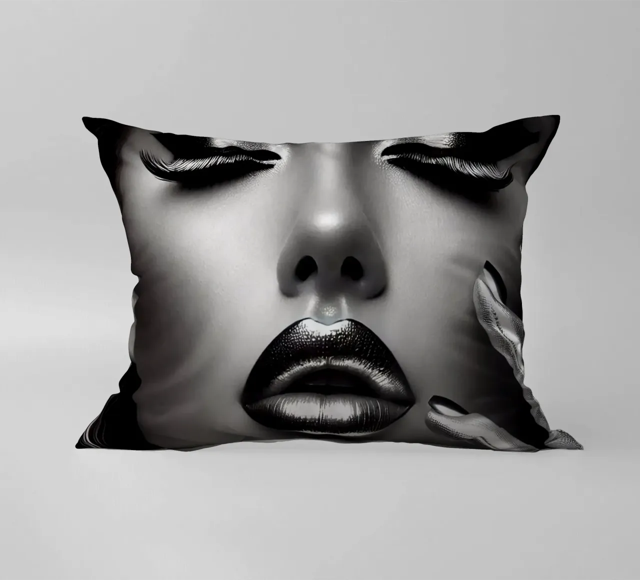 Bellezza in un design d'argento cuscino da BenCoStyle
