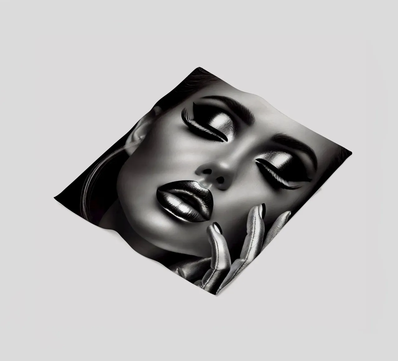 Bellezza in un design d'argento coperta in pile da BenCoStyle