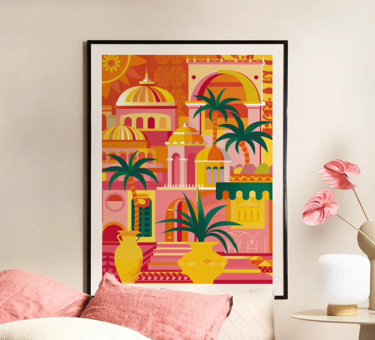 Radiosità della città esotica poster da Echo Saber