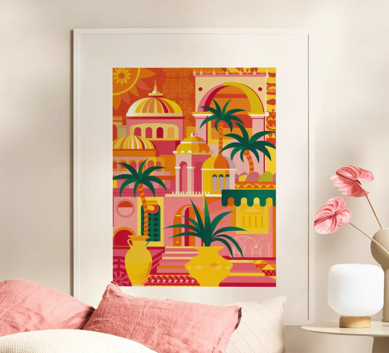 Radiosità della città esotica poster da Echo Saber
