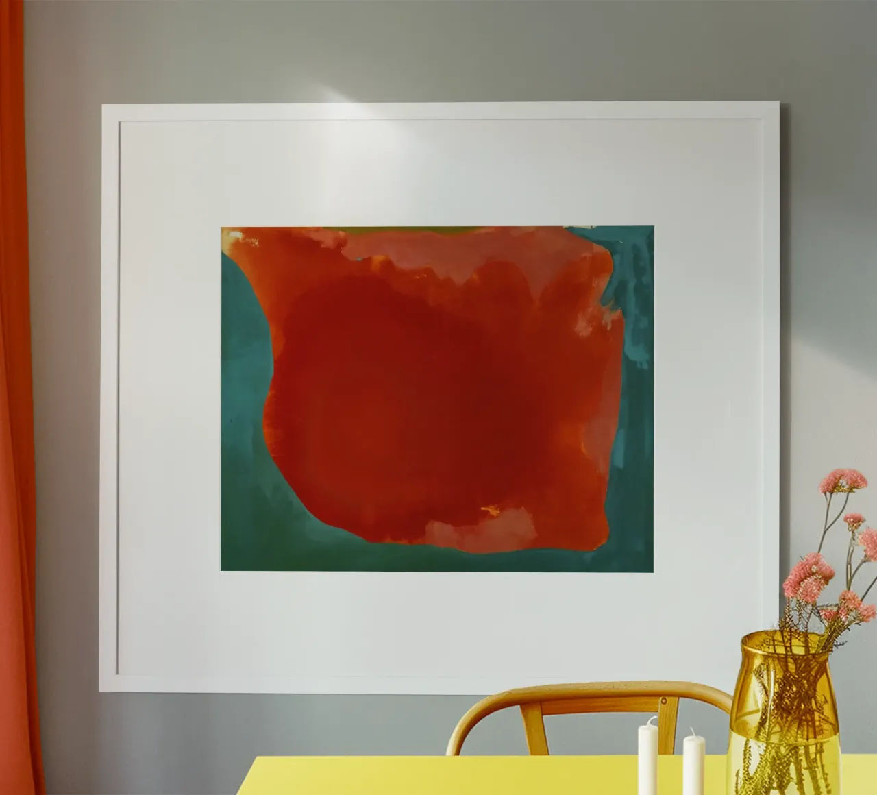 Il canyon di Helen Frankenthaler poster da The Dillart