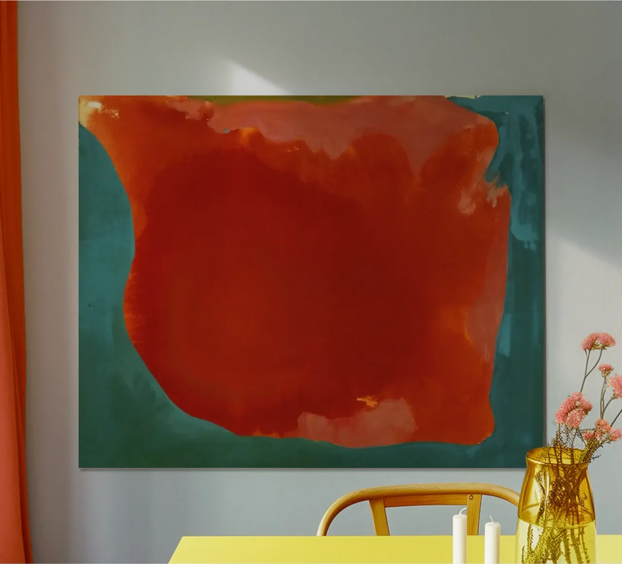 Il canyon di Helen Frankenthaler poster da The Dillart