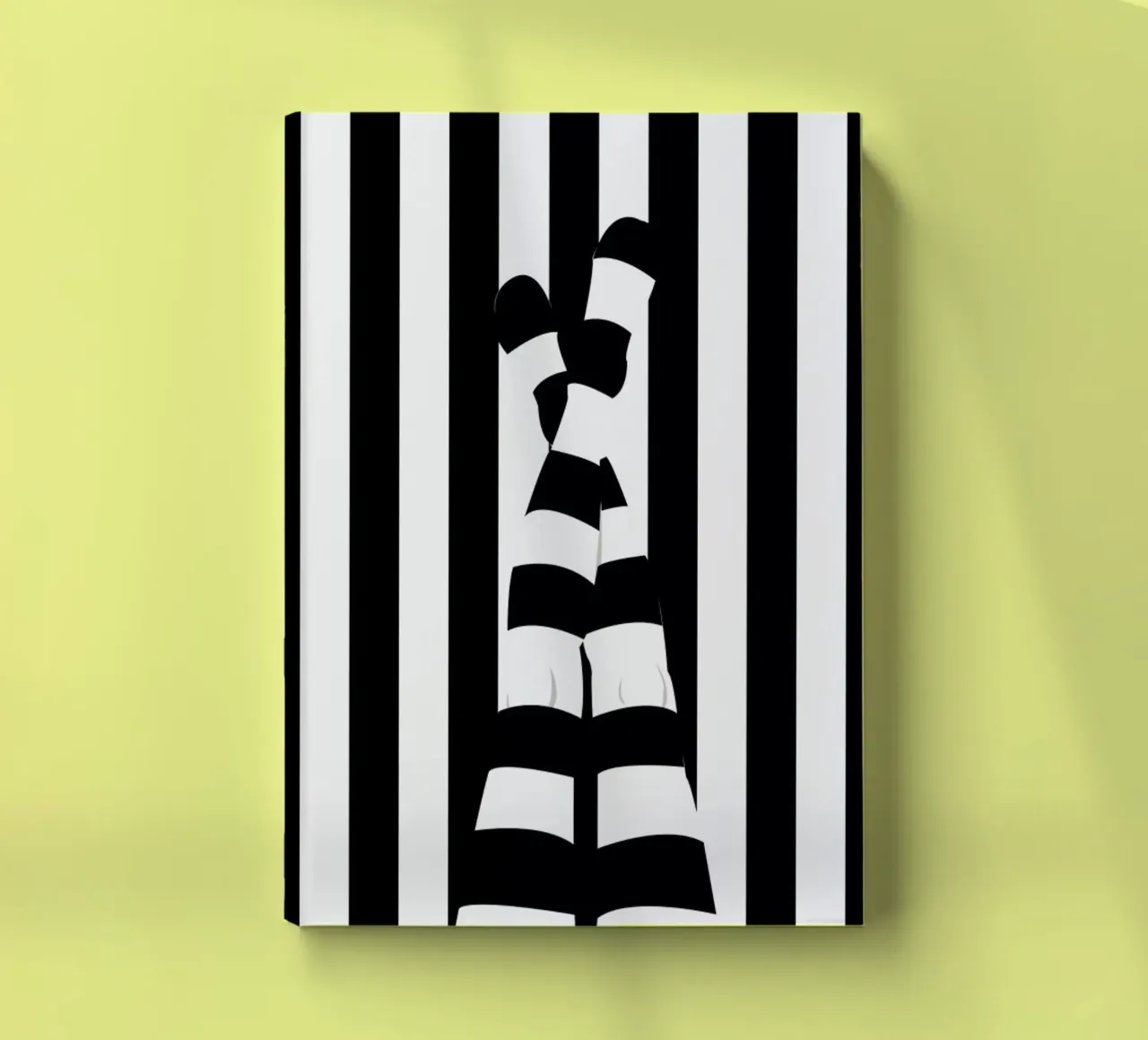 Striping legs notebook by Ctoft