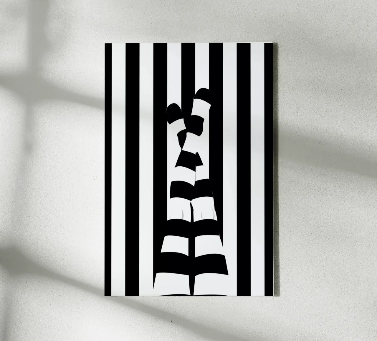 Striping legs canvas by Ctoft