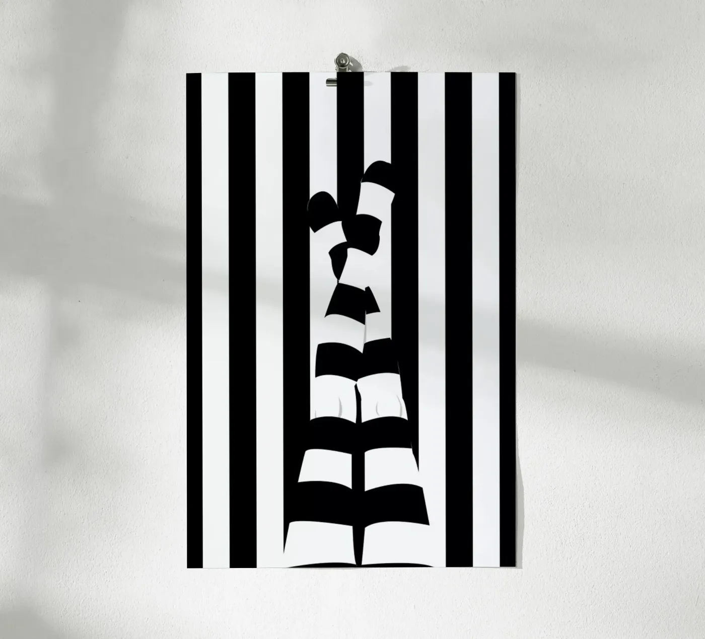 Striping legs poster da Ctoft