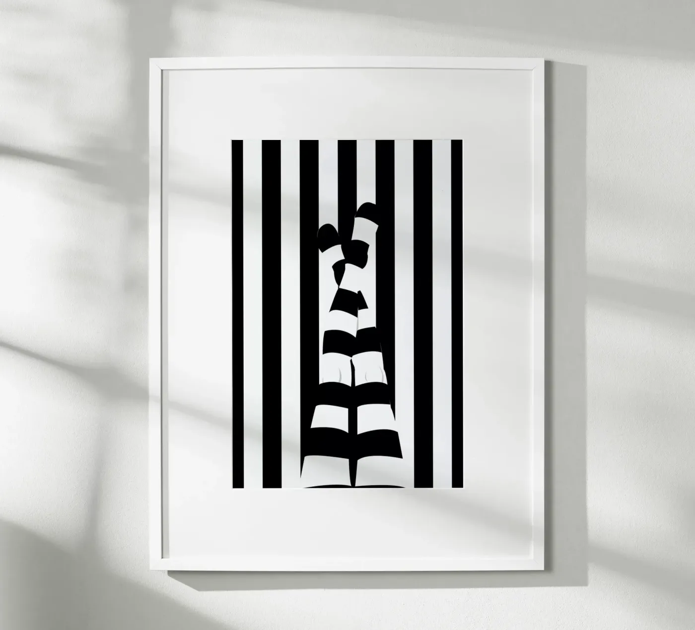 Striping legs poster da Ctoft