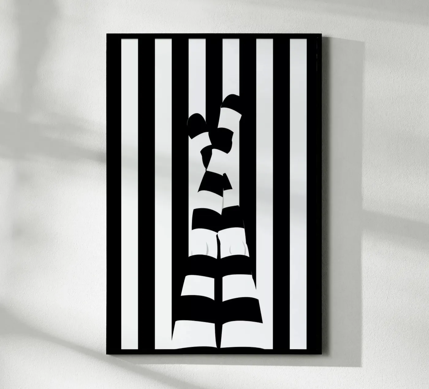 Striping legs poster da Ctoft