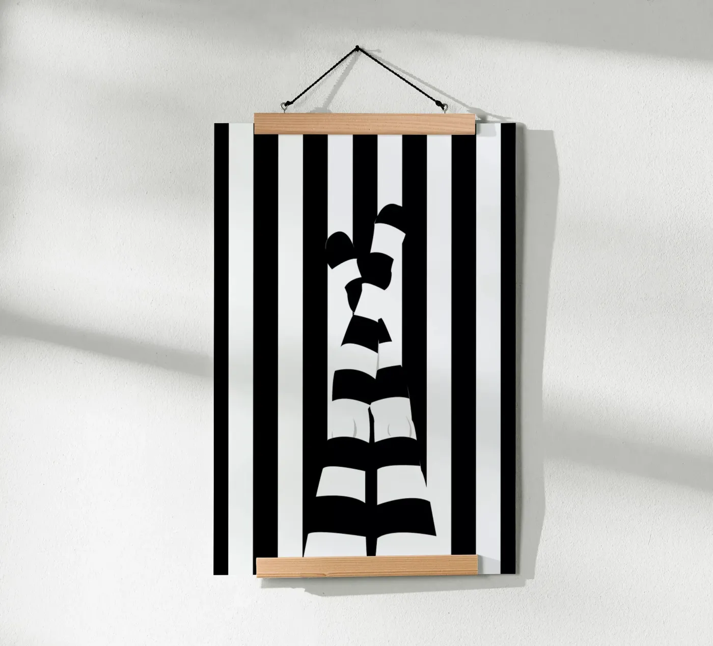 Striping legs poster da Ctoft