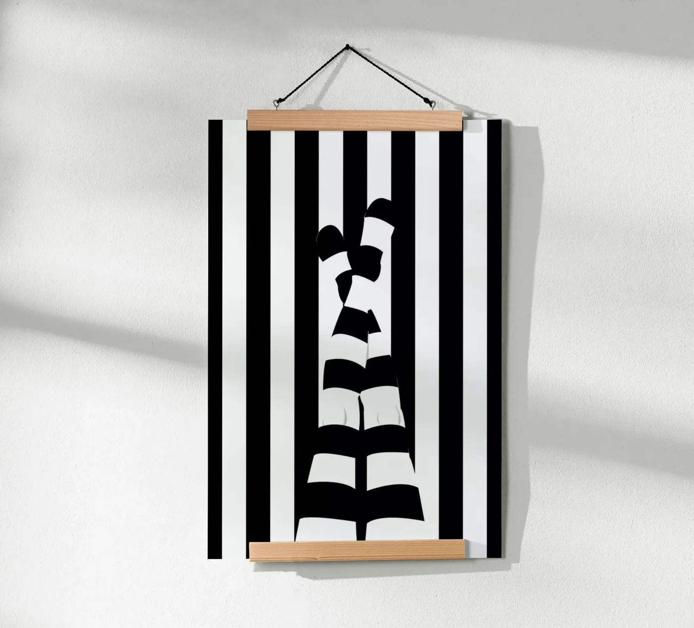 Striping legs poster da Ctoft