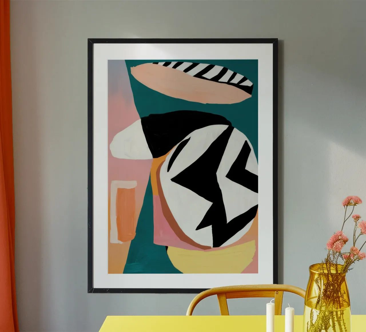 Geo astratto minimalista poster da Wish Studio