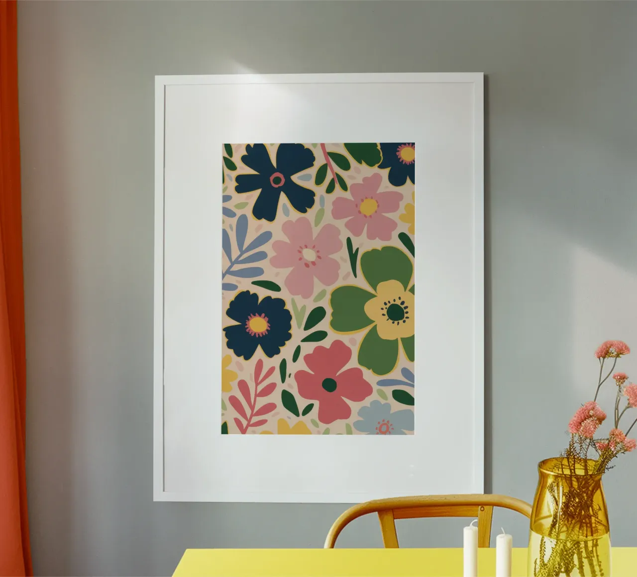Capriccio del giardino di mezzanotte poster da Enter Bloom
