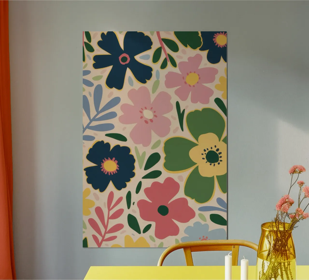 Capriccio del giardino di mezzanotte poster da Enter Bloom