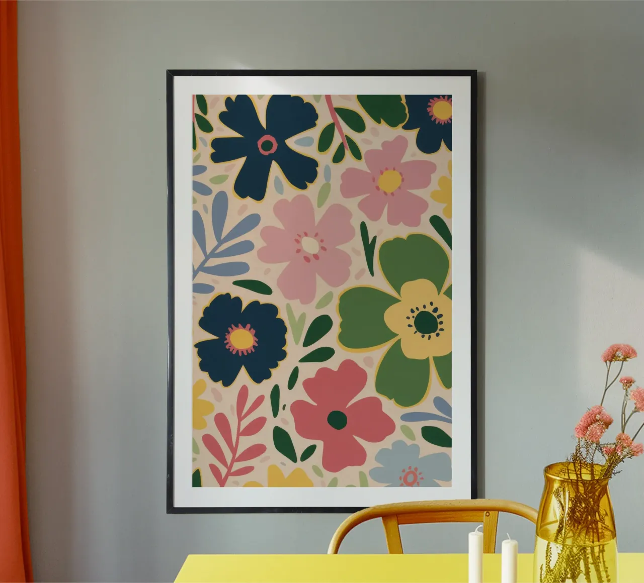 Capriccio del giardino di mezzanotte poster da Enter Bloom