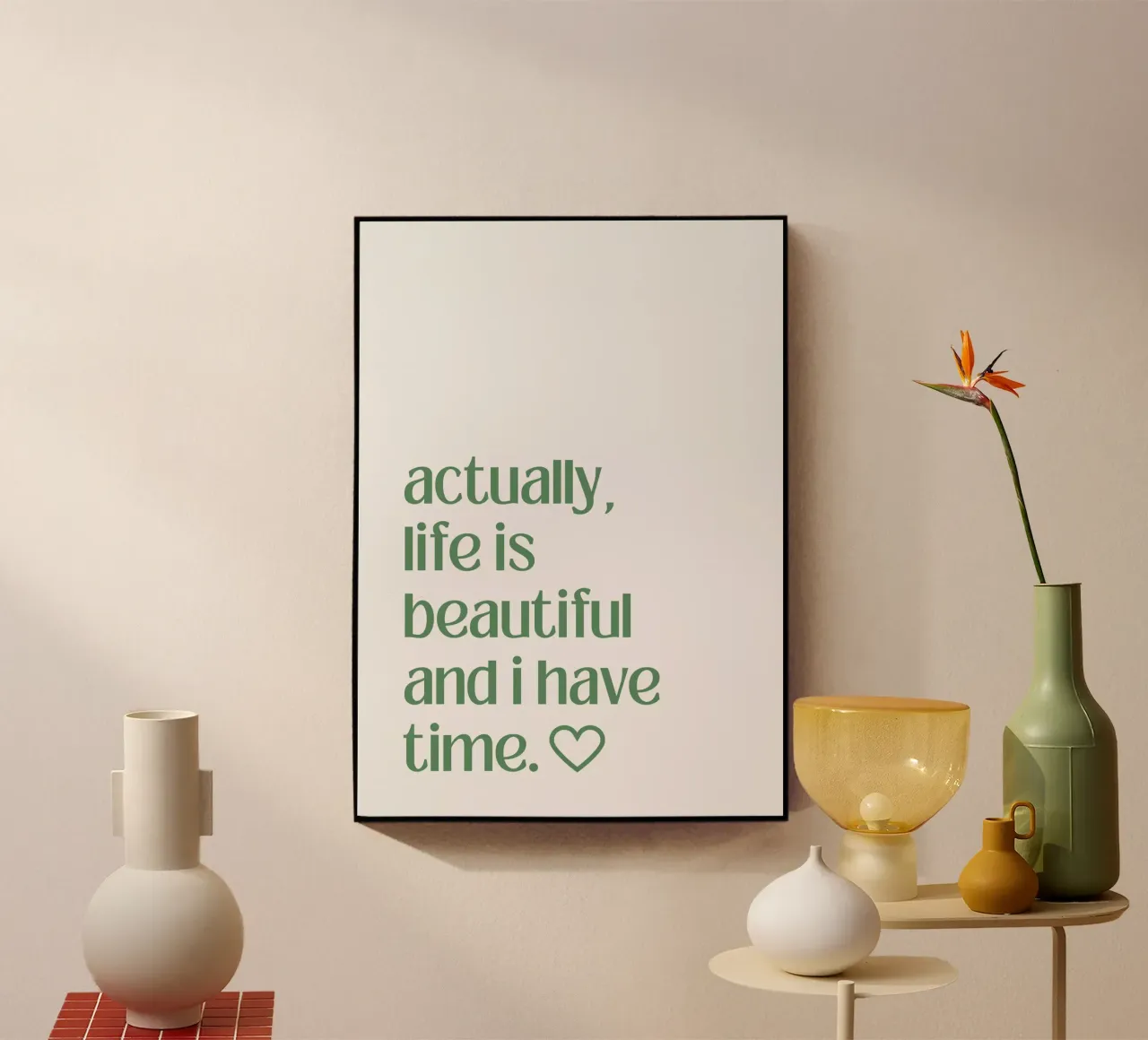 Tempo plexiglass da Athene Fritsch