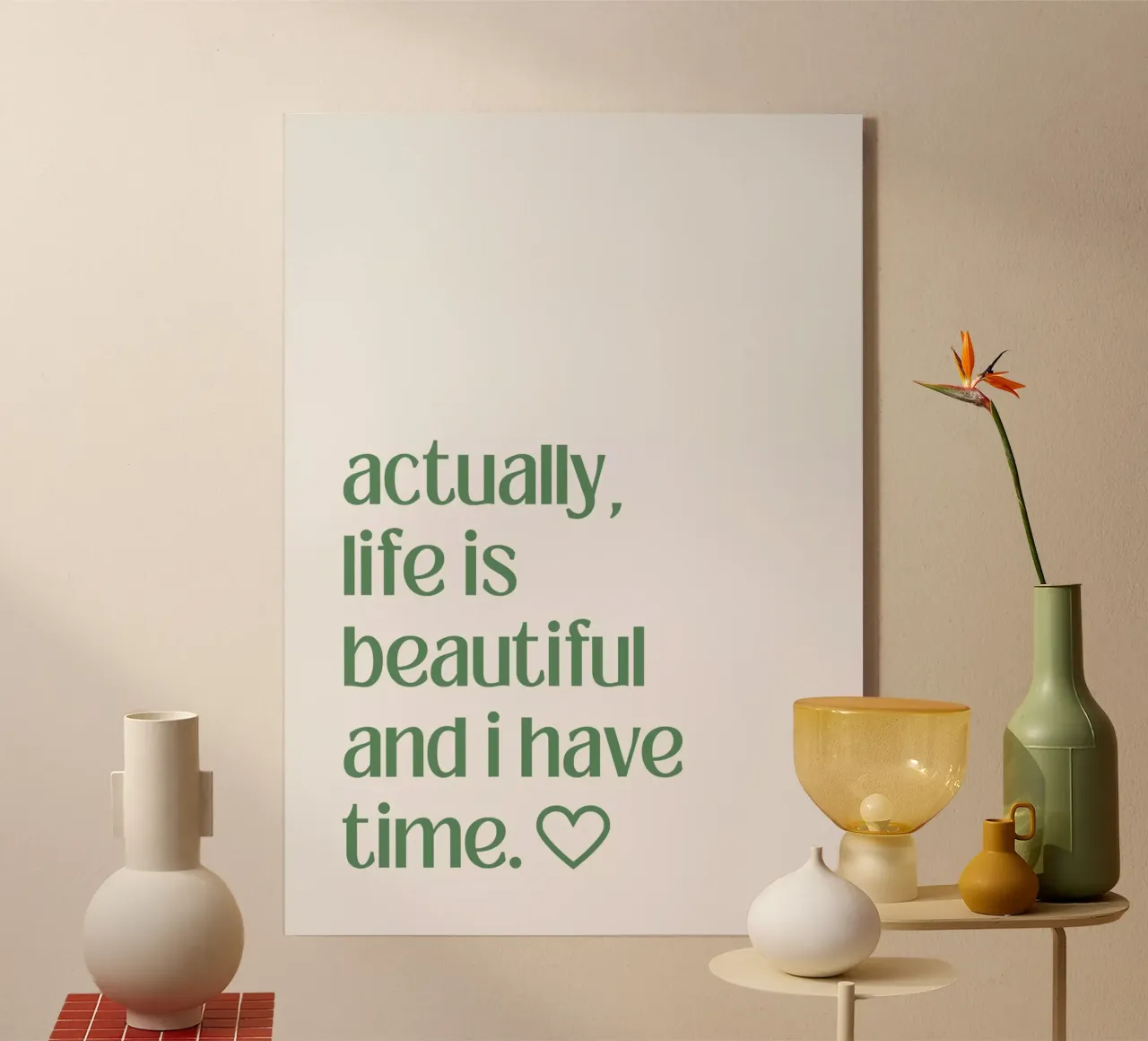 Tempo plexiglass da Athene Fritsch