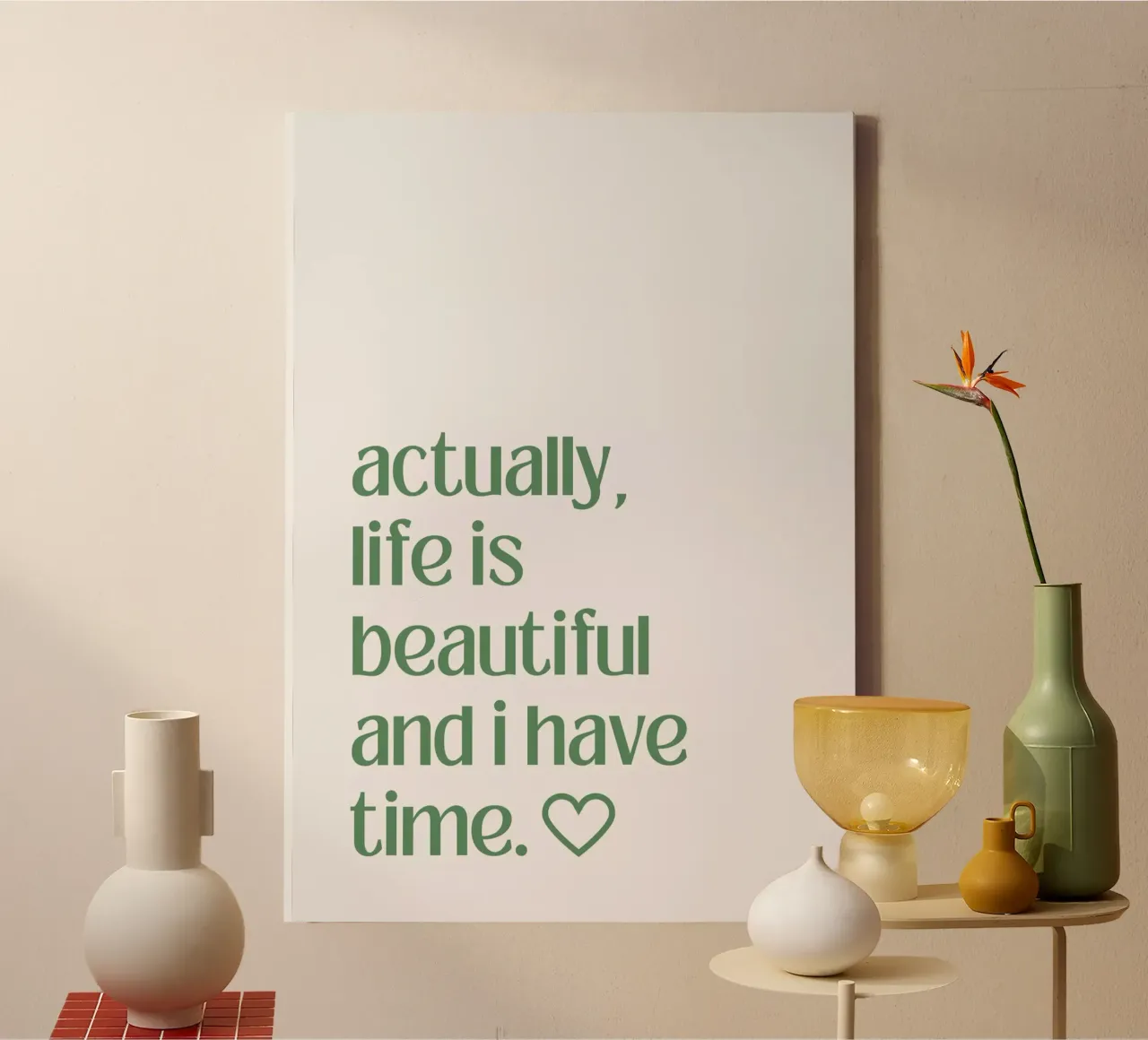 Time canvas by Athene Fritsch