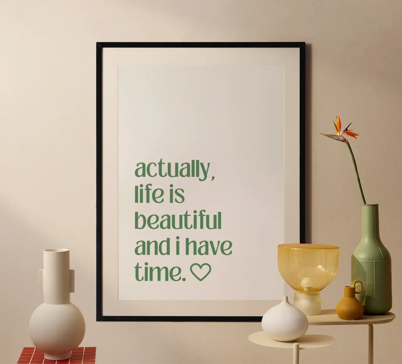 Time poster by Athene Fritsch