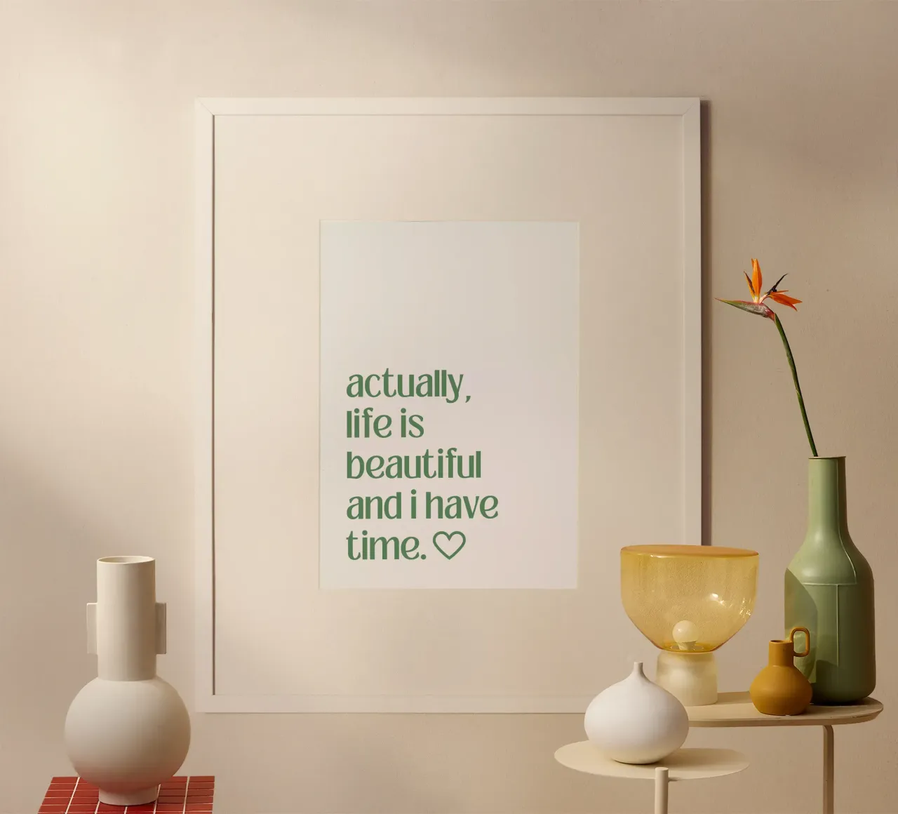 Time poster by Athene Fritsch